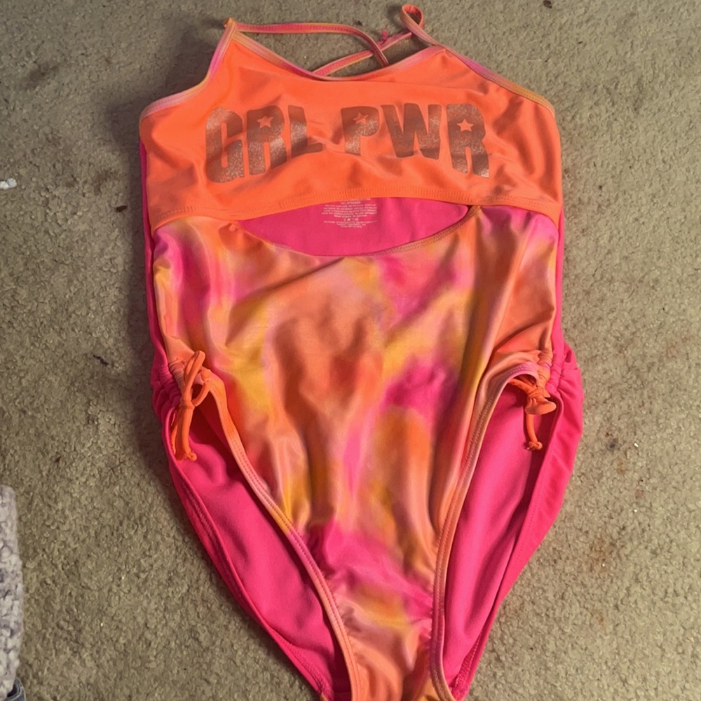 Girl power swimsuit